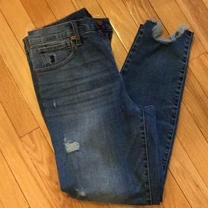 Lucky Brand High Rise Skinny Ankle Jeans